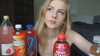 MSFIIIRE sister tried various drinks!