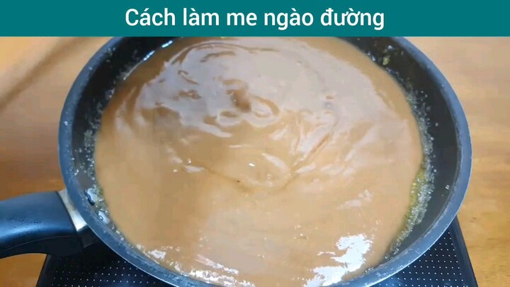 Cách làm me ngào đường