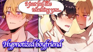 【BL Anime】My cool boyfriend flipped his personality suddenly by hypnotism → I couldn't reject....