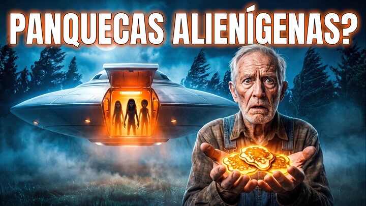 ELE DEU ÁGUA AOS ALIENÍGENAS… E RECEBEU UMA PANQUECA EM TROCA