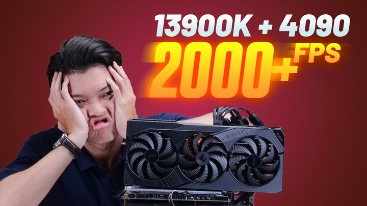 2000 FPS là có thật! PC khủng Intel Core i9-13900K | RTX 4090 | GIGABYTE Z790 AERO G