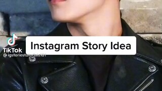 Ig story idea