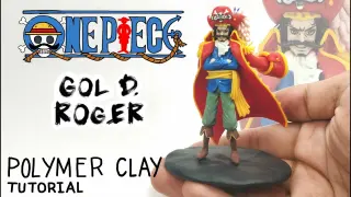 Gol D. Roger - One Piece - Polymer Clay Tutorial ☠️☠️☠️