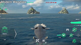 Modern Warships: Squad Opponent gameplay.