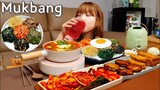 👩‍🍳요리먹방-돌솥참치비빔밥+순두부된찌🥘 한식집밥의 끝판왕은 비빔밥에 된장찌개😋 BIBIMBAP MUKBANG ASMR EATINGSHOW REALSOUND 요리 한식 집밥 먹방