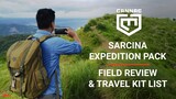 Cannae Sarcina Expedition Pack Review // What's in my Travel Backpack? 2021