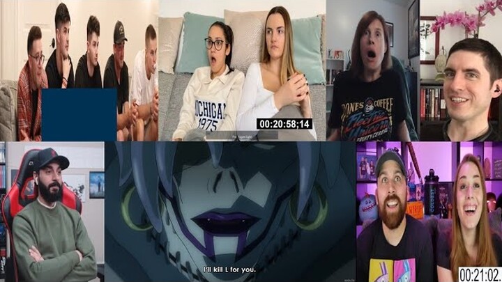 DEATH NOTE  EPISODE 14  REACTION MASHUP!!