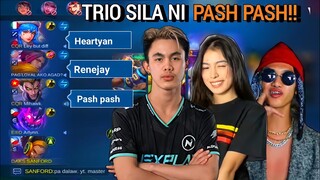 OPEN MIC !! TRIO KASAMA - PASH PASH | BRUNO BEST BUILD 2021 - MASTER BODAK MLBB