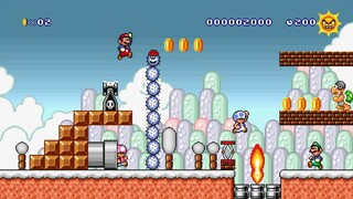 [16BIT] Snow Theme (Super Mario Bros.) - Super Mario Maker 2