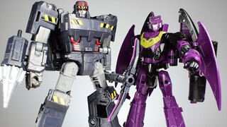 你就不能换换料子？变形金刚 遗产 传世进化 漫画对决套装 矿工威震天 议员蝙蝠精