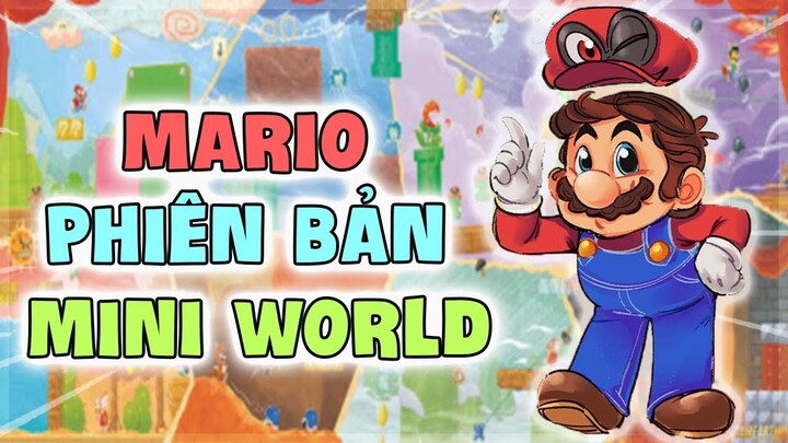 MINI WORLD || VUAZING HÓA THÂN THÀNH MARIO PHIÊN BẢN MINI WORLD CỰC CĂNG!!