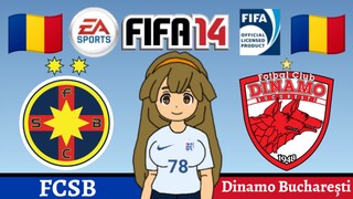 Kinako FIFA 14 | FCSB VS Dinamo Bucharești (Romanian Eternal Derby)