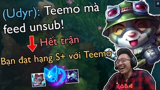 (LMHT) ĐỒNG ĐỘI XEM STREAM MÀ VẪN NGHI NGỜ GIÁO ÁN TEEMO SP CỰC CHUẨN CHỈ VÀ CÁI KẾT S+! | iLoda