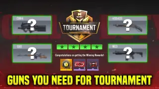 Best Guns for Tournament in CODM