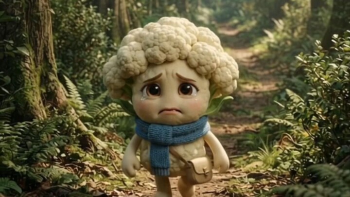 🥦 Cauliflower Gets a New Home 🏠 | A Surprise from Her Vegetable Friends! 🥔🍅🥕 | Funny Story #