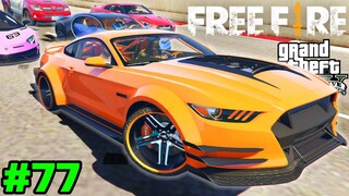 Free Fire ยอดนักซิ่ง แข่งรถมัสแตง สุดมันส์! EP77 |GTA V Mod