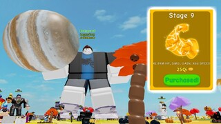 I UNLOCKED JUPITER THE LAST AND BIGGEST WEIGHT STAGE 9 | Roblox Lifting Simulator