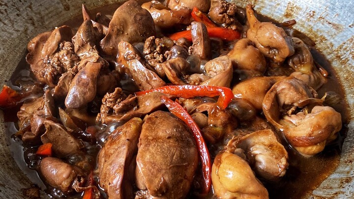 Chicken Liver & Gizzard na Sobrang Sarap ng Ganitong Luto.
