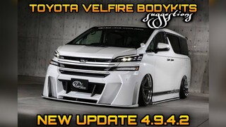 New Update 4.9.4.2 | Toyota Vellfire Bodykits in Car Parking Multiplayer New Update Suggestions