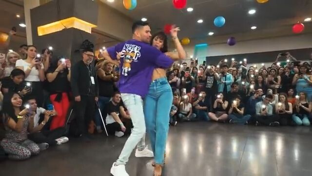 Bachata dance Marco and Sara