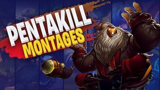 Epic Pentakill Montage #4 League of Legends Epic Pentakills