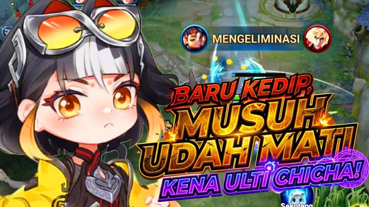 BARU KEDIP, MUSUH UDAH MATI KENA ULTI CHICHA! - Honor Of Kings
