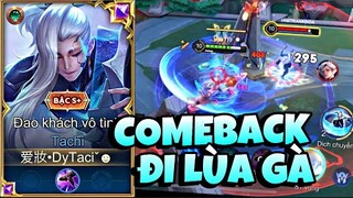 TOP Tachi Comeback Vác Tachi Vào Leo Rank Chiến Tướng Lùa Team Bạn Như Gà