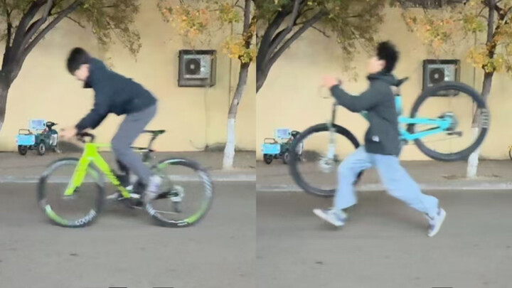 معركة الدراجات على الطرق ضد الدراجات الجبلية