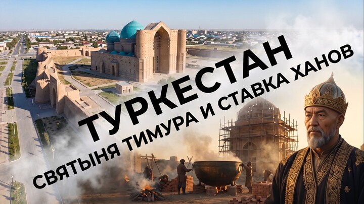 Туркестан: тысячелетняя история святыни Тимура и ставки казахских ханов