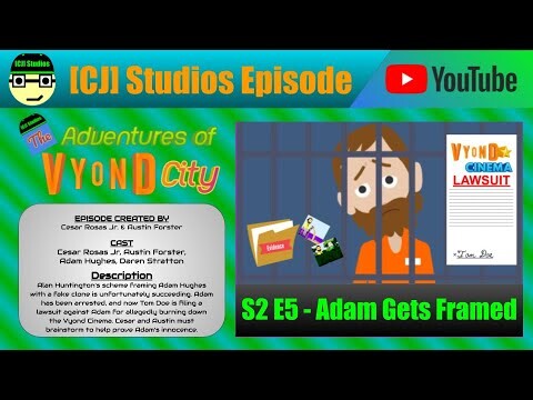 Adam Gets Framed | The Adventures of Vyond City (S2 E5) | [CJ] Studios