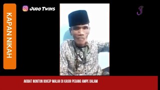 akibat nonton jadi kepegang