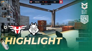 [HIGHLIGHTS] HEROIC VS G2 | LEGENDS STAGE | PGL MAJOR ANTWERP 2022