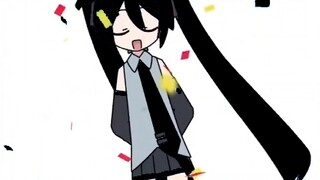 miku oo ee oo tapi hitam dan lurus panjang