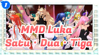 [MMD Hatsune Miku] 
「Satu Dua Tiga~」- Miku & Haku & regunya_1