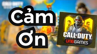 Cảm ơn cộng đồng Call of duty mobile!!!!