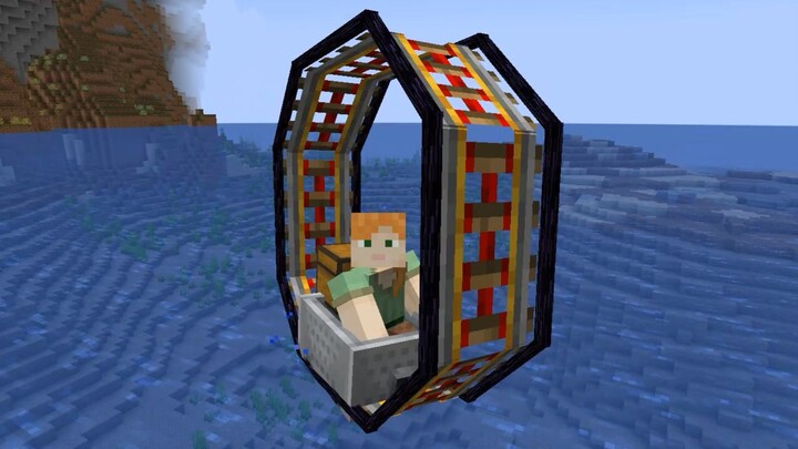 I modified Minecraft’s minecart: