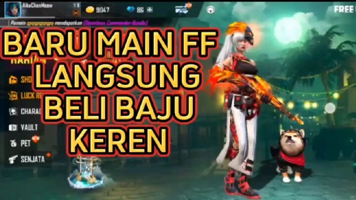 BELI BAJU LEBARAN DISKON 80% DI FREE FIRE KEREN PARAHH