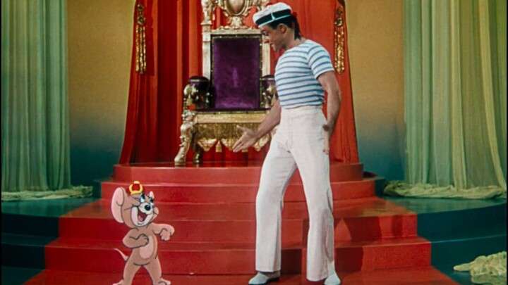 【ฉากสุดคลาสสิก】ภาพยนตร์ปี 1945 เรื่อง “Anchors Aweigh” จีน คัลลี่ (Gene Kelly) ร่วมเต้นกับเจ้าหนูเจอ