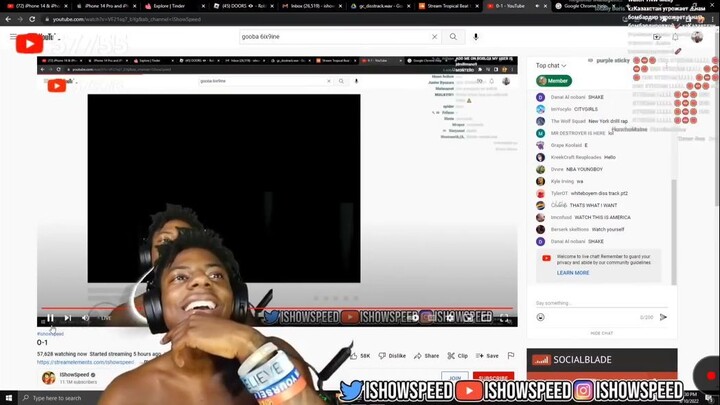 IShowSpeed talks to himself in a infinite loop (VERY FUNNY)