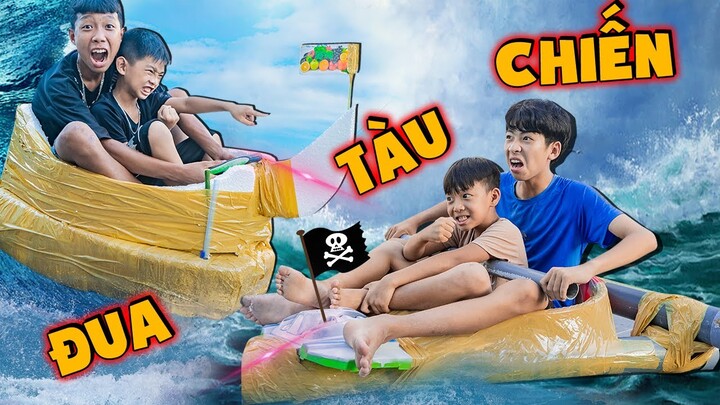 Thái Chuối | Cuộc Thi Chế Tạo Và Đua Thuyền Tự Chế Trên Sông