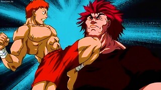 【バキ】Baki vs Yujiro,Emi got her ribs crushed by and died while defending Baki