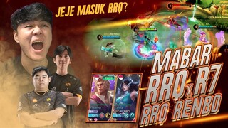 JEJE MASUK RRQ? MABAR SAMA R7 & RENBO DI PANTAU ABANG-ABANGAN ! - Mobile Legends