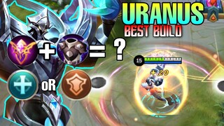 URANUS BEST BUILD EVER | URANUS BEST SPELL | URANUS BEST EMBLEM | MOBILE LEGENDS BANG BANG