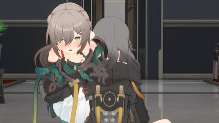 Qing Que was caught cheating by Grandpa