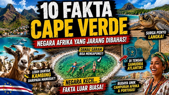 10 Fakta Mengejutkan Tentang Cape Verde, Negara Afrika yang Jarang Dibahas!