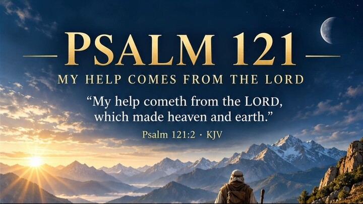 Psalm 121: Where your true help comes from #psalm121 #bibleverse #faith