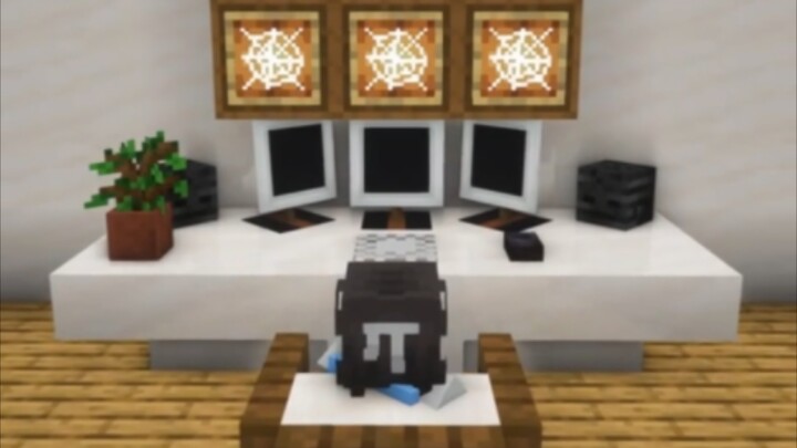 Minecraft: Hướng dẫn bạn chế tạo một chiếc máy tính PC chân thực!