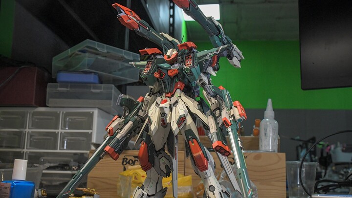 รูปที่ดูดีที่สุดบนอินเทอร์เน็ต โทนสีพายุ ตัวอย่างการพ่นสี Infinite Nova Judgement