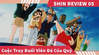 Review Phim Shin Movie 5  , Cuộc Truy Đuổi Viên Đá Của Quỷ, Shin Cậu Bé Bút Chì của Kyty Anime