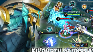เกมเพลย์ KilGroth Jungle Pro นิว เบสท์ บิวด์ Arena of Valor Liên Quân mobile CoT
